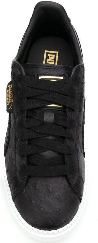 PUMA platform trace ostrich sneakers Zwart