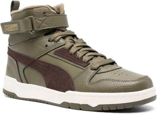 PUMA RBD Game WTR high-top sneakers Groen