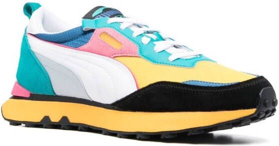 PUMA Rider sneakers met colourblocking Oranje