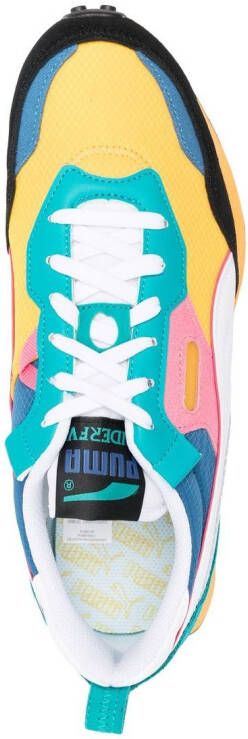 PUMA Rider sneakers met colourblocking Oranje