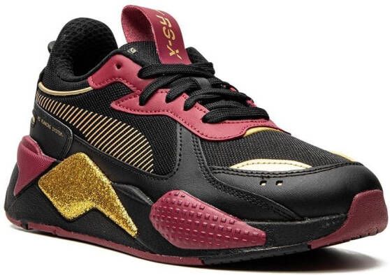 PUMA RS-X Glitz low-top sneakers Zwart