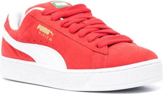 PUMA Sneakers met logoprint Rood
