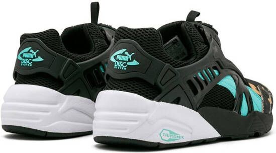 PUMA Sneakers met print Zwart