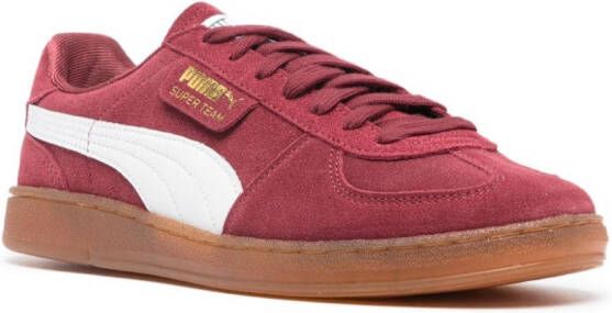 PUMA Super Team suède sneakers Rood