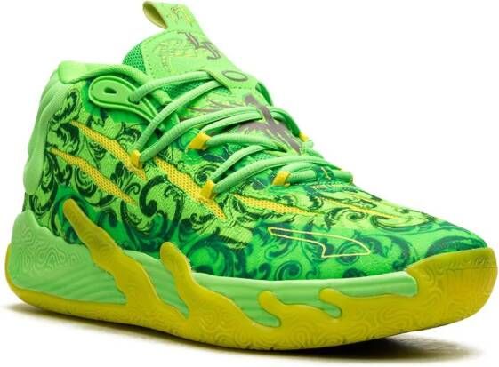 PUMA x LaFrancé MB.03 Youth basketbal sneakers Groen