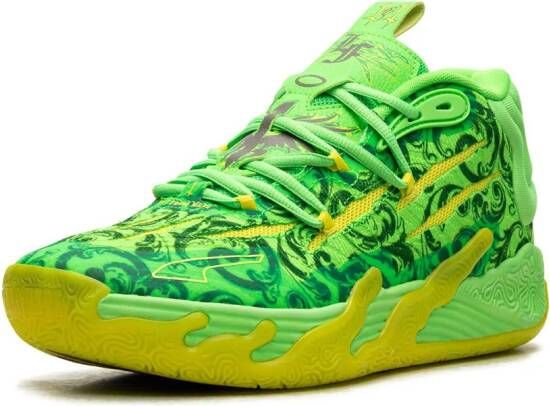 PUMA x LaFrancé MB.03 Youth basketbal sneakers Groen