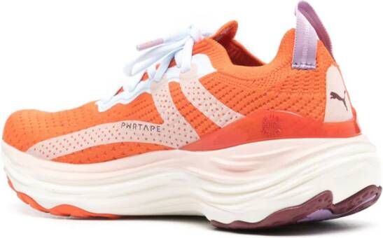 PUMA x Lemlem Forever Run Nitro™ mesh sneakers Oranje