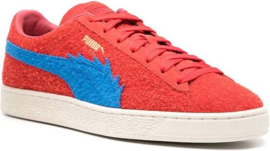 PUMA x One Piece Buggy suède sneakers Rood
