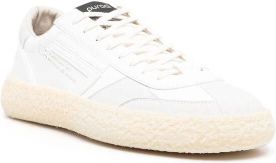 Puraai Classic low-top sneakers Wit