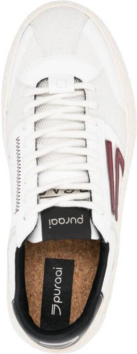 Puraai Sneakers met logopatch Wit