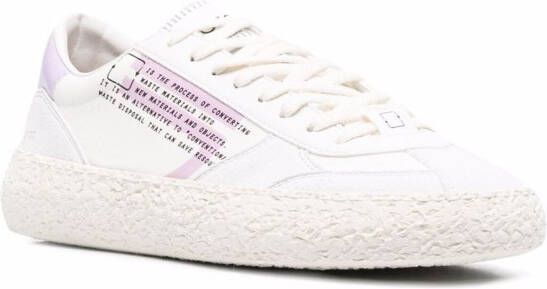 Puraai Sneakers met tekst Wit