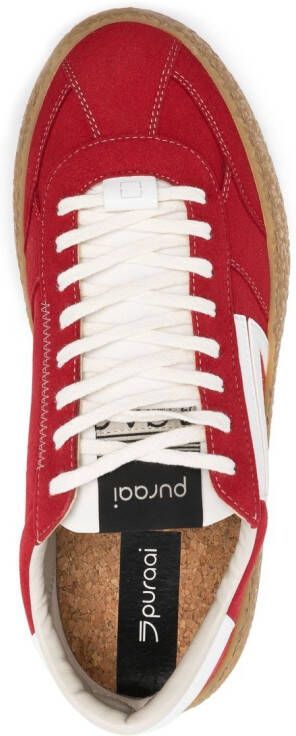Puraai Uvetta low-top sneakers Rood