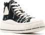 R13 Kurt sneakers met verfspatten Zwart - Thumbnail 2