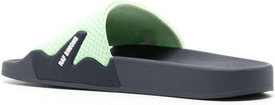 Raf Simons Astra slippers met logo Grijs