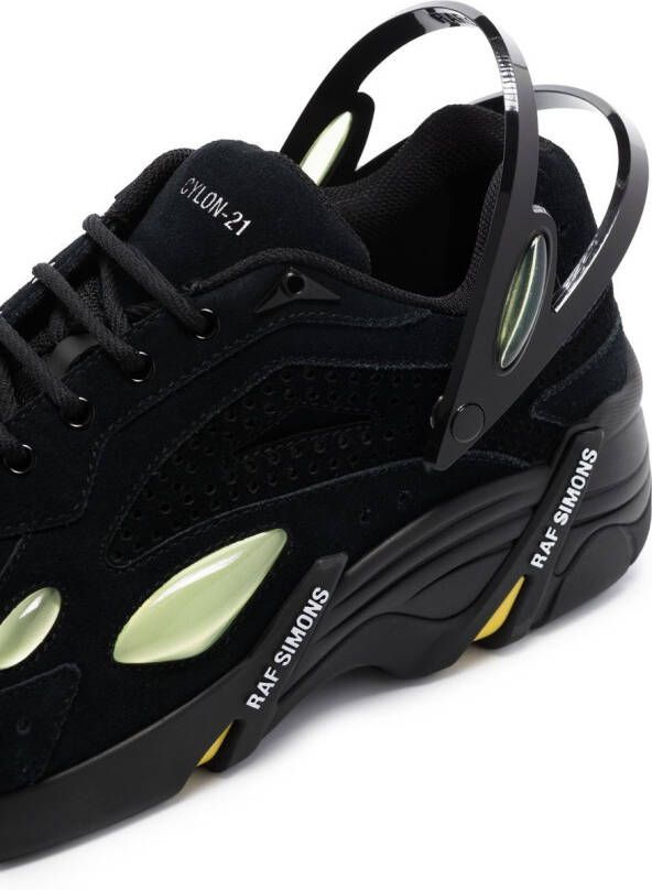 Raf Simons Cyclon-21 low-top sneakers Zwart