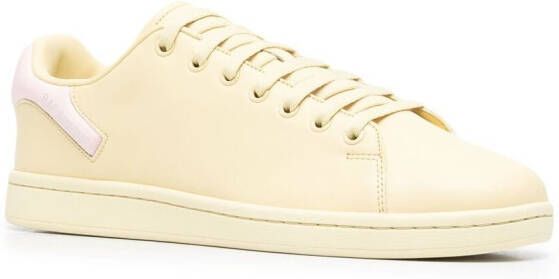 Raf Simons Orion leren sneakers Geel