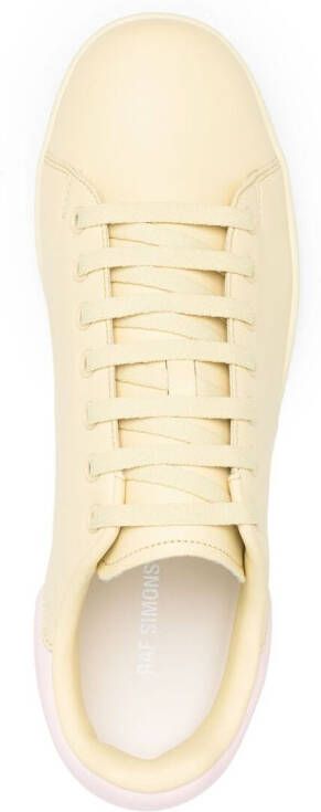 Raf Simons Orion leren sneakers Geel