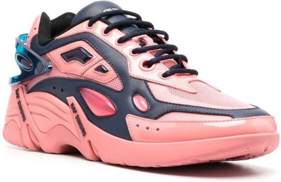 Raf Simons Sneakers met vlakken Roze