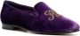 Ralph Lauren Collection Alonzo loafers met fluwelen afwerking Paars - Thumbnail 2
