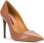 Ralph Lauren Collection Celia pumps met hoge hak Bruin - Thumbnail 2