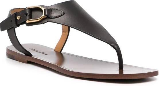 Ralph Lauren Collection Delancie sandalen Zwart