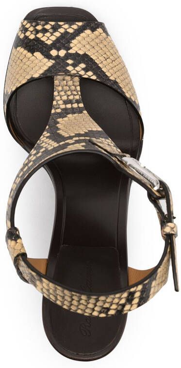 Ralph Lauren Collection Emilie sandalen Bruin