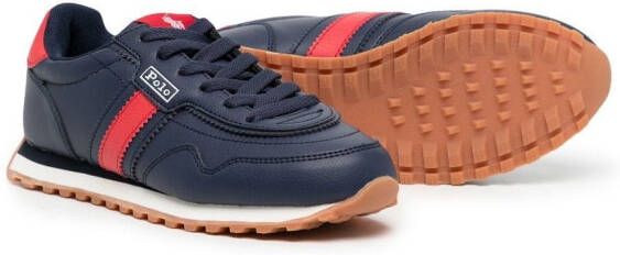 POLO RALPH LAUREN KIDS Sneakers met logoprint Blauw