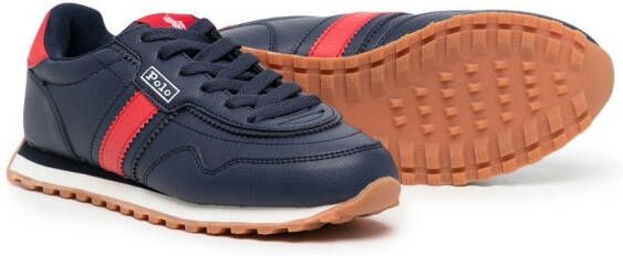 Ralph Lauren Kids Sneakers met logoprint Blauw