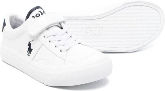 POLO RALPH LAUREN KIDS Theron IV sneakers met geborduurd logo Wit