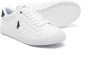 POLO RALPH LAUREN KIDS Theron sneakers met pony patroon Wit - Thumbnail 2
