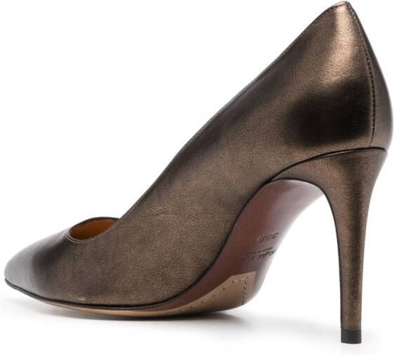 Ralph Lauren Collection Armissa pumps met metallic effect Goud