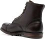 Ralph Lauren RRL Bowery leren veterlaarzen Bruin - Thumbnail 3