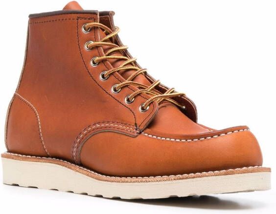 Red Wing Shoes Classic Moc leren laarzen Bruin