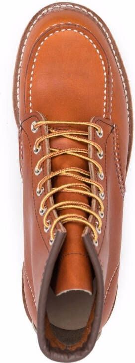 Red Wing Shoes Classic Moc leren laarzen Bruin