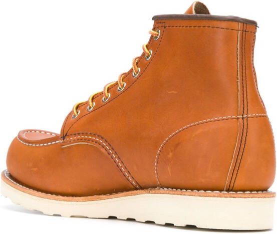 Red Wing Shoes Mock Toe laarzen Beige