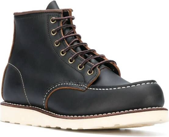 Red Wing Shoes Mock Toe laarzen Zwart