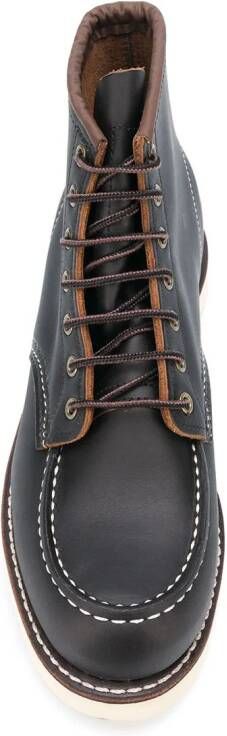 Red Wing Shoes Mock Toe laarzen Zwart