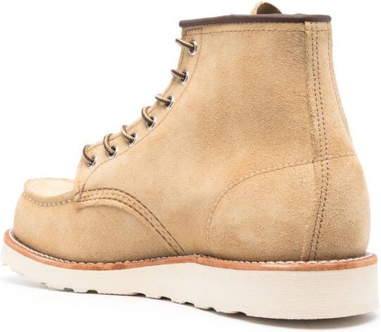 Red Wing Shoes Enkellaarzen met rits Beige