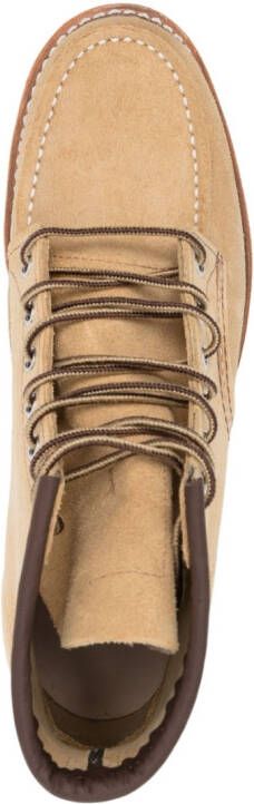 Red Wing Shoes Enkellaarzen met rits Beige