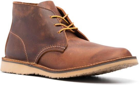 Red Wing Shoes Weekender Chukka enkellaarzen Bruin