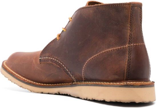 Red Wing Shoes Weekender Chukka enkellaarzen Bruin