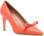 RED(V) Pumps met strikdetail Oranje - Thumbnail 2