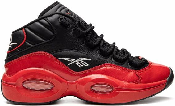 Reebok Kids "Question Mid J Street Sleigh sneakers" Zwart