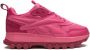 Reebok Kids "x Cardi B Classic Pink Fushion leren sneakers" Roze - Thumbnail 2