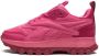 Reebok Kids "x Cardi B Classic Pink Fushion leren sneakers" Roze - Thumbnail 5