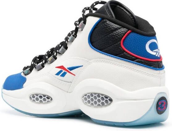 Reebok "Question Mid Answer To No One sneakers" Wit