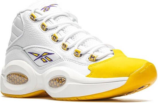 Reebok Question mid-top Kobe sneakers Wit