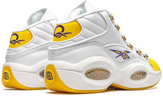 Reebok Question mid-top Kobe sneakers Wit