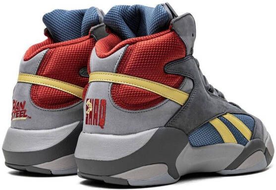 Reebok "Shaq Attaq Superman high-top sneakers" Grijs