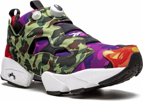 Reebok x BAPE Instapump Fury OG sneakers Zwart
